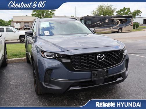 Gray Metallic 2025 Mazda CX-50 Hybrid Premium Package
