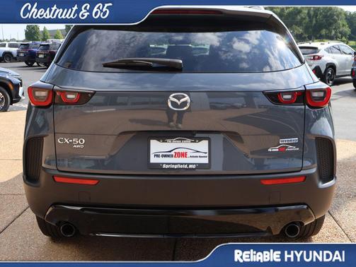Gray Metallic 2025 Mazda CX-50 Hybrid Premium Package