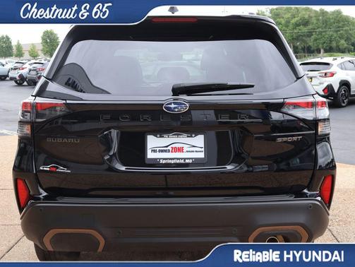 Crystal Black Silica 2025 Subaru Forester Sport