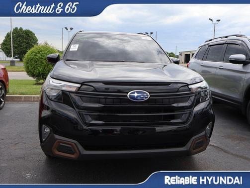 Crystal Black Silica 2025 Subaru Forester Sport