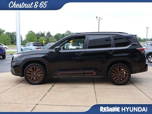 Crystal Black Silica 2025 Subaru Forester Sport