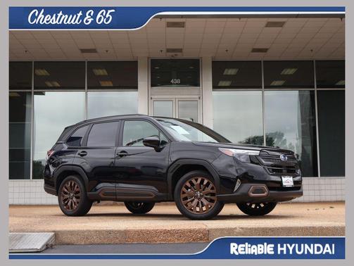 Crystal Black Silica 2025 Subaru Forester Sport