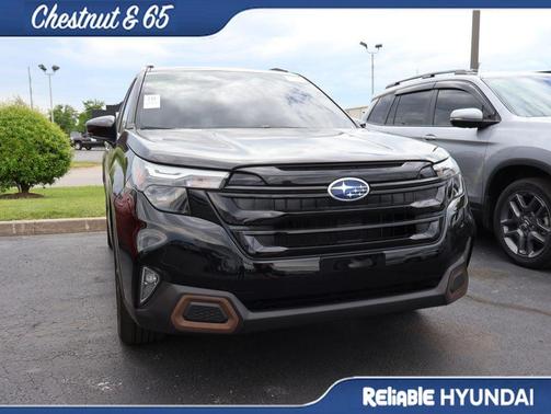 Crystal Black Silica 2025 Subaru Forester Sport