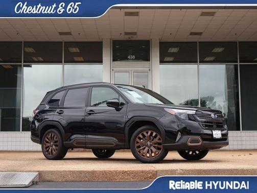 Crystal Black Silica 2025 Subaru Forester Sport