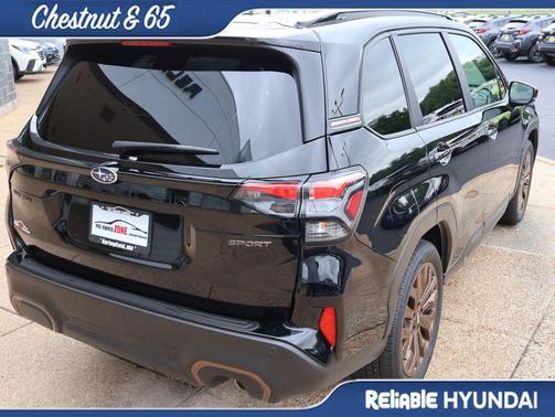 Crystal Black Silica 2025 Subaru Forester Sport