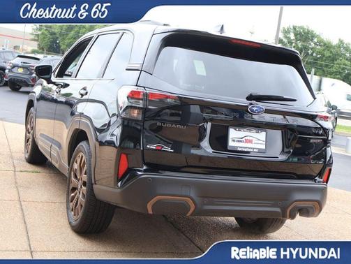 Crystal Black Silica 2025 Subaru Forester Sport