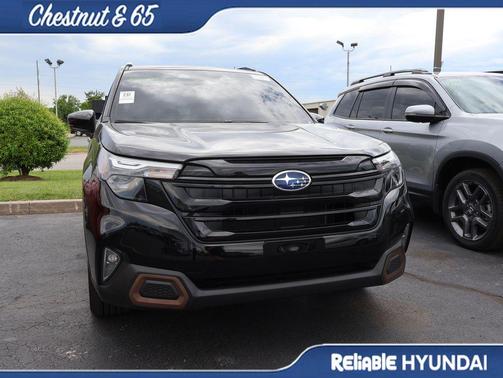 Crystal Black Silica 2025 Subaru Forester Sport