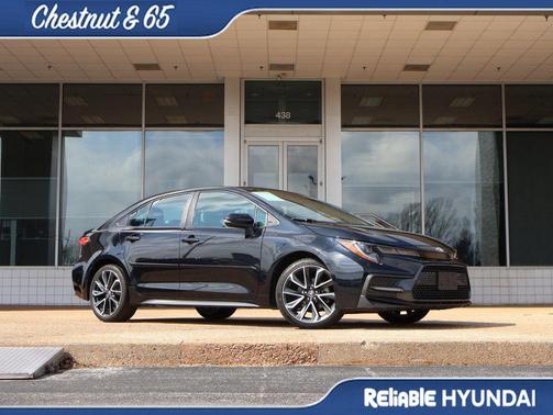 Black Sand Pearl 2020 Toyota Corolla SE