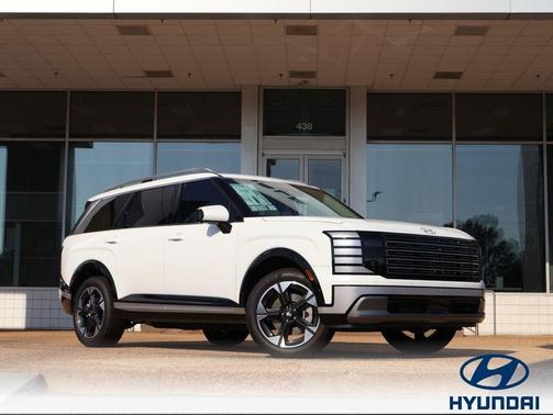 Creamy White Pearl 2027 Hyundai Palisade Hybrid Limited 7P