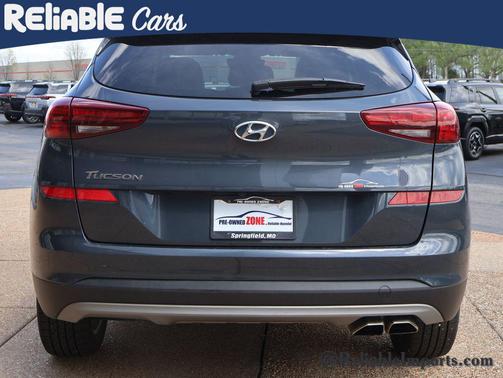 Dusk Blue 2021 Hyundai TUCSON Limited