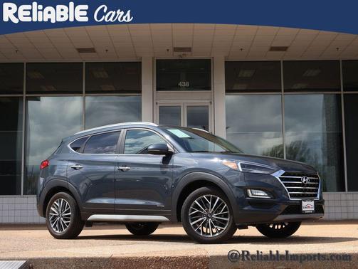 Dusk Blue 2021 Hyundai TUCSON Limited