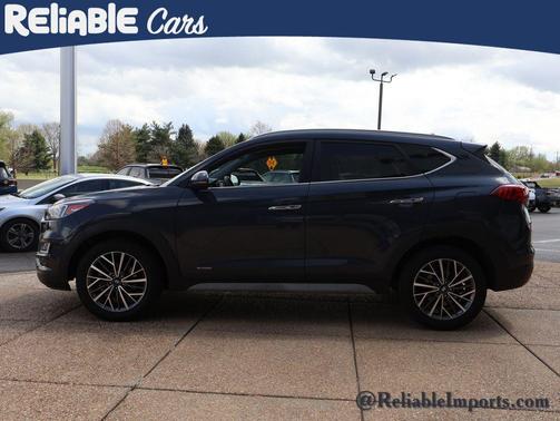 Dusk Blue 2021 Hyundai TUCSON Limited