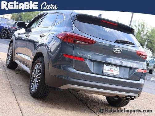 Dusk Blue 2021 Hyundai TUCSON Limited