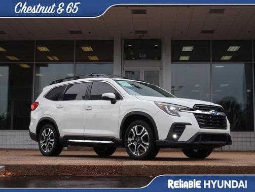 Crystal White Pearl 2023 Subaru Ascent Limited 8-Passenger