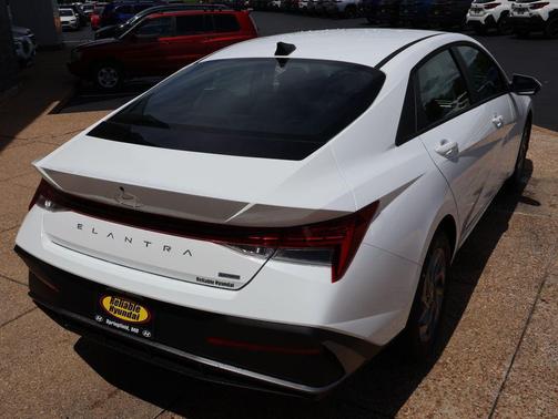 Serenity White Pearl 2026 Hyundai ELANTRA HEV Blue