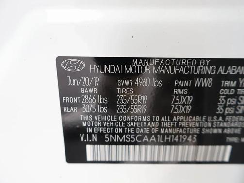 2020 Hyundai SANTA FE Limited 2.0T