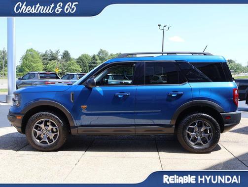 Blue Metallic 2023 Ford Bronco Sport Badlands