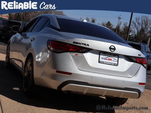 Brilliant Silver 2022 Nissan Sentra SV