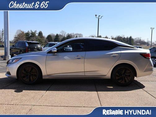 Brilliant Silver 2022 Nissan Sentra SV