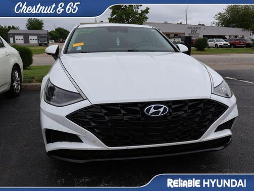 Quartz White 2022 Hyundai SONATA SEL