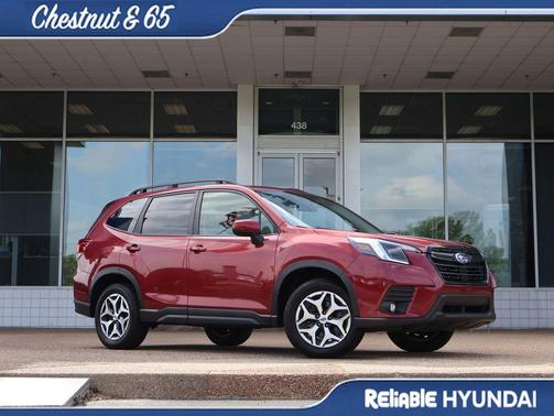 Crimson Red Pearl 2024 Subaru Forester Premium