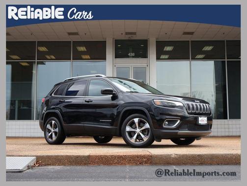 Diamond Black Crystal Pearlcoat 2020 Jeep Cherokee Limited