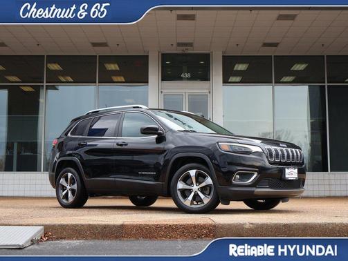 Diamond Black Crystal Pearlcoat 2020 Jeep Cherokee Limited