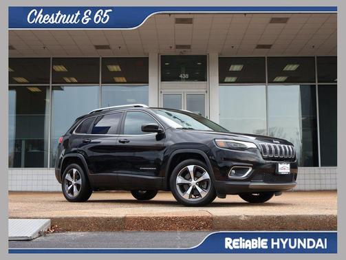 Diamond Black Crystal Pearlcoat 2020 Jeep Cherokee Limited