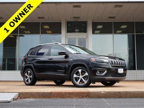 Diamond Black Crystal Pearlcoat 2020 Jeep Cherokee Limited