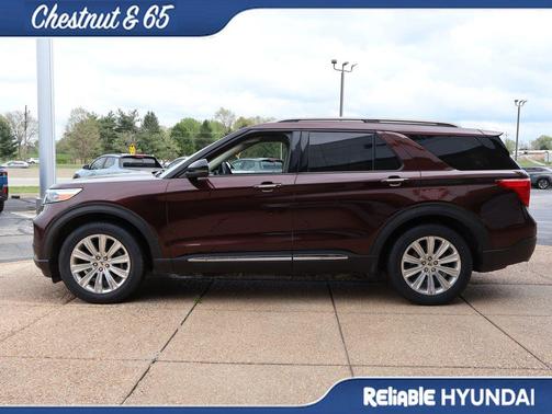 Copper Metallic 2020 Ford Explorer Limited
