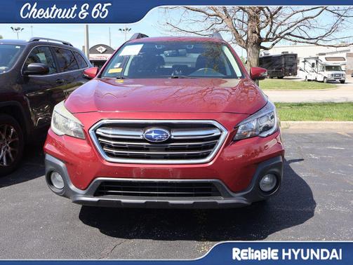 Crimson Red Pearl 2018 Subaru Outback 2.5i Premium