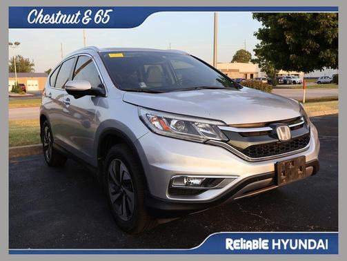 Silver 2015 Honda CR-V Touring