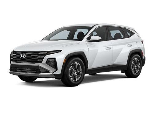 Creamy White Pearl 2026 Hyundai TUCSON Hybrid Blue SE