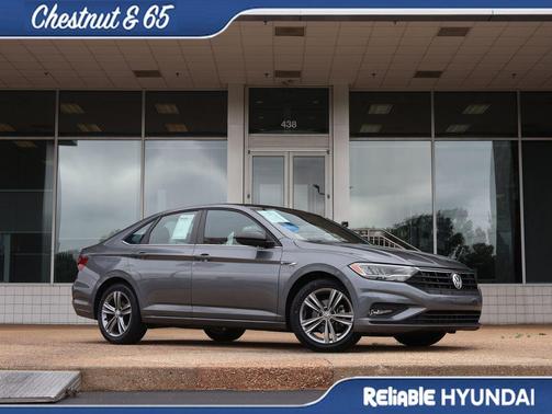 Platinum Gray 2021 Volkswagen Jetta 1.4T R-Line