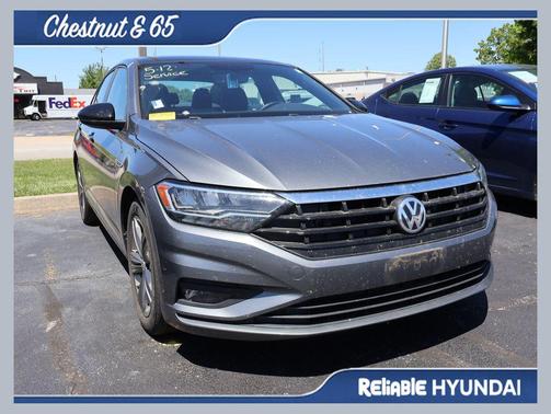 Platinum Gray 2021 Volkswagen Jetta 1.4T R-Line