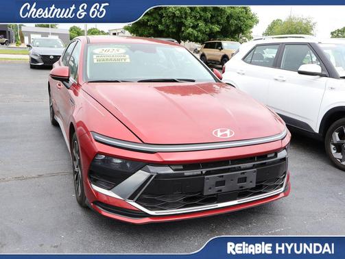 Ultimate red 2025 Hyundai SONATA SEL