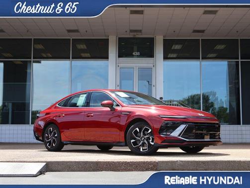 Ultimate red 2025 Hyundai SONATA SEL