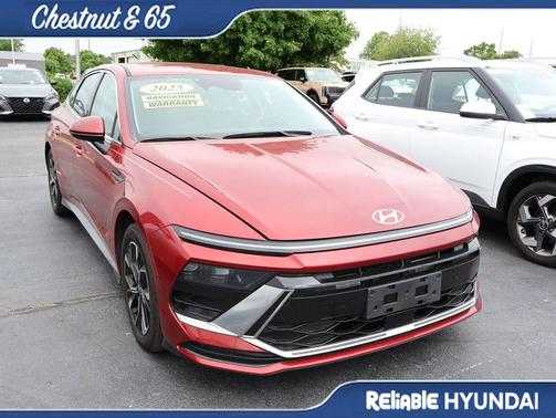 Ultimate red 2025 Hyundai SONATA SEL