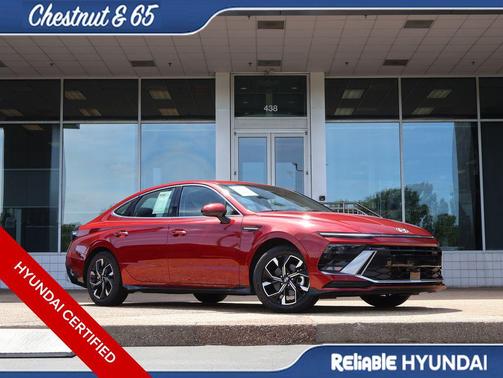 Ultimate red 2025 Hyundai SONATA SEL
