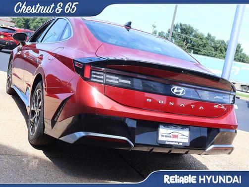 Ultimate red 2025 Hyundai SONATA SEL