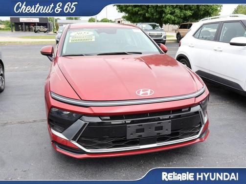 Ultimate red 2025 Hyundai SONATA SEL