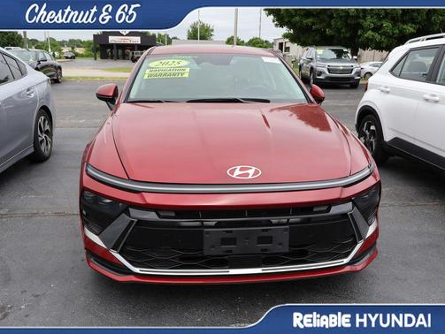 Ultimate red 2025 Hyundai SONATA SEL
