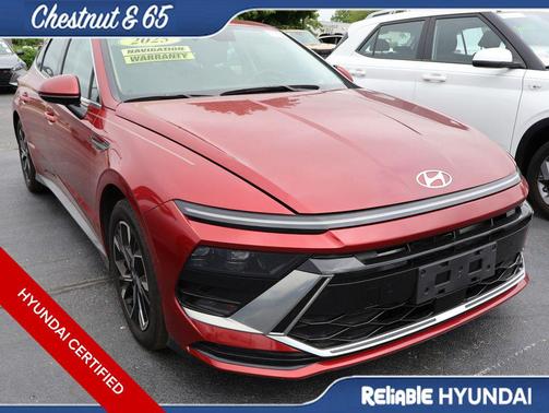 Ultimate red 2025 Hyundai SONATA SEL