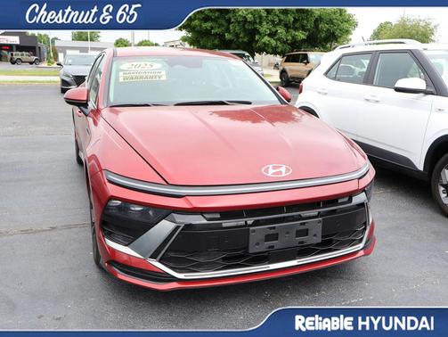 Ultimate red 2025 Hyundai SONATA SEL