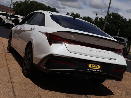 Serenity White 2026 Hyundai ELANTRA Sport