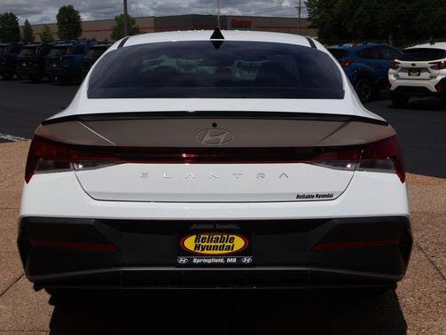 Serenity White 2026 Hyundai ELANTRA Sport