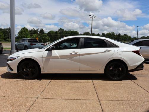 Serenity White 2026 Hyundai ELANTRA Sport