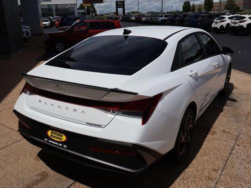 Serenity White 2026 Hyundai ELANTRA Sport