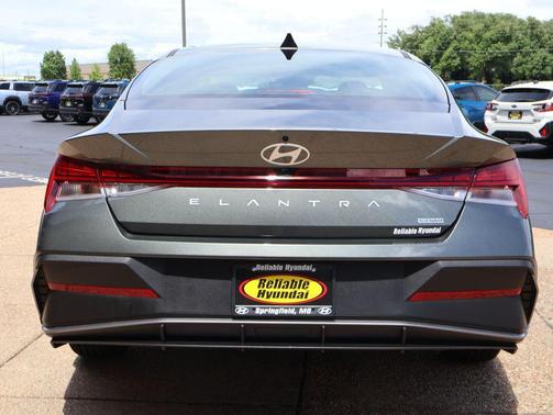 Amazon Gray 2026 Hyundai ELANTRA HEV Blue