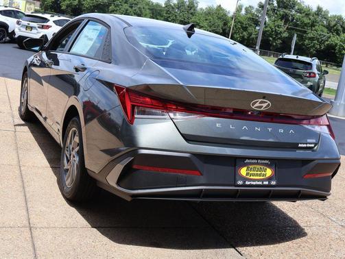 Amazon Gray 2026 Hyundai ELANTRA HEV Blue